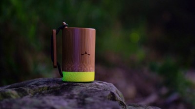 八仙山國家森林遊樂區限定限量款螢火蟲凹豆杯。(林業保育署臺中分署提供) (2)